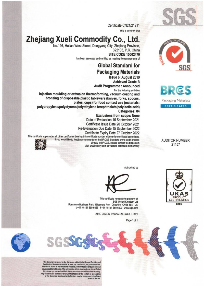 BRC Quality Inspection